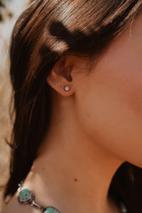 Bransley Studs | Fire Opal