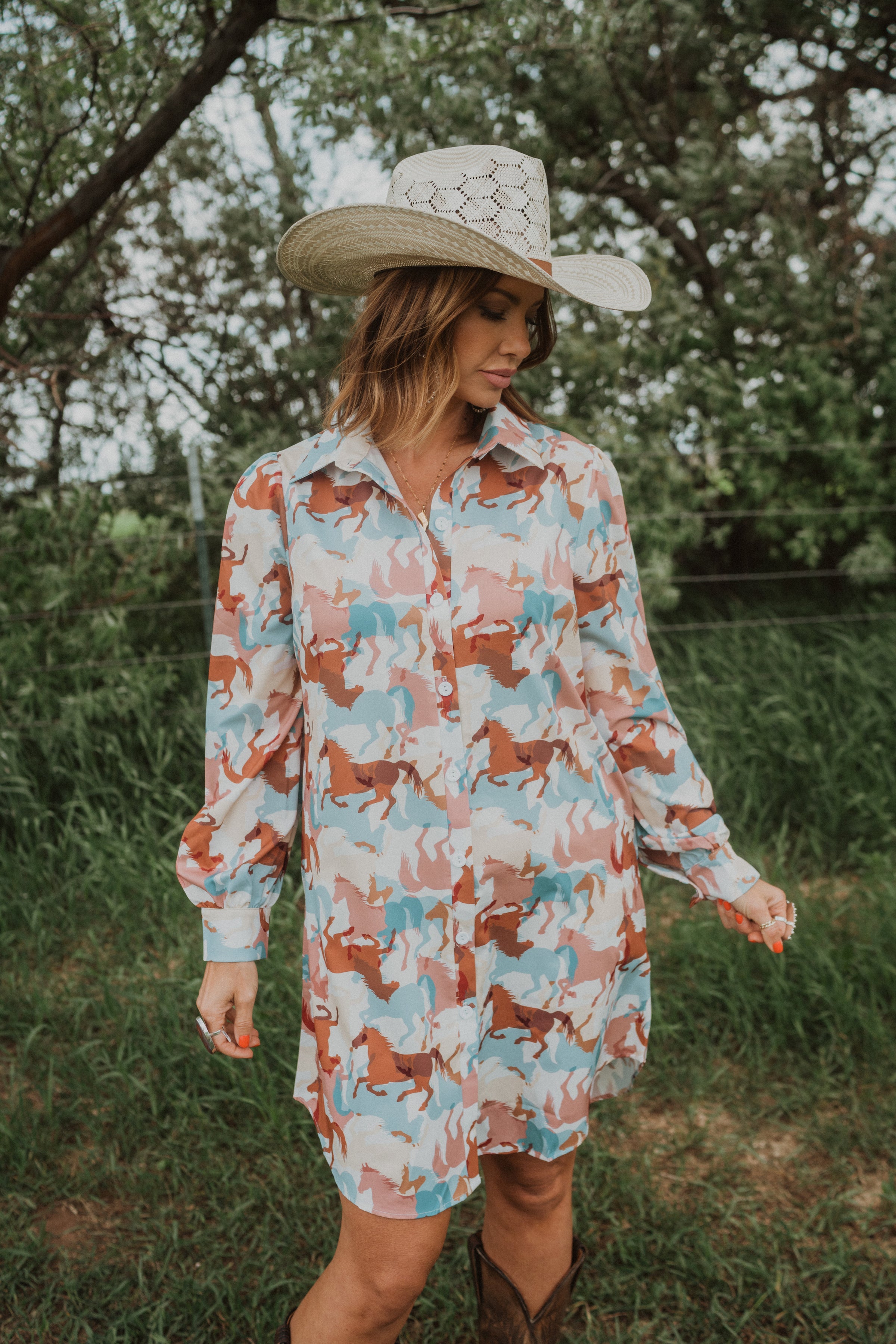 Call Me A Cowgirl Dress – Goldie Lew Jewelry