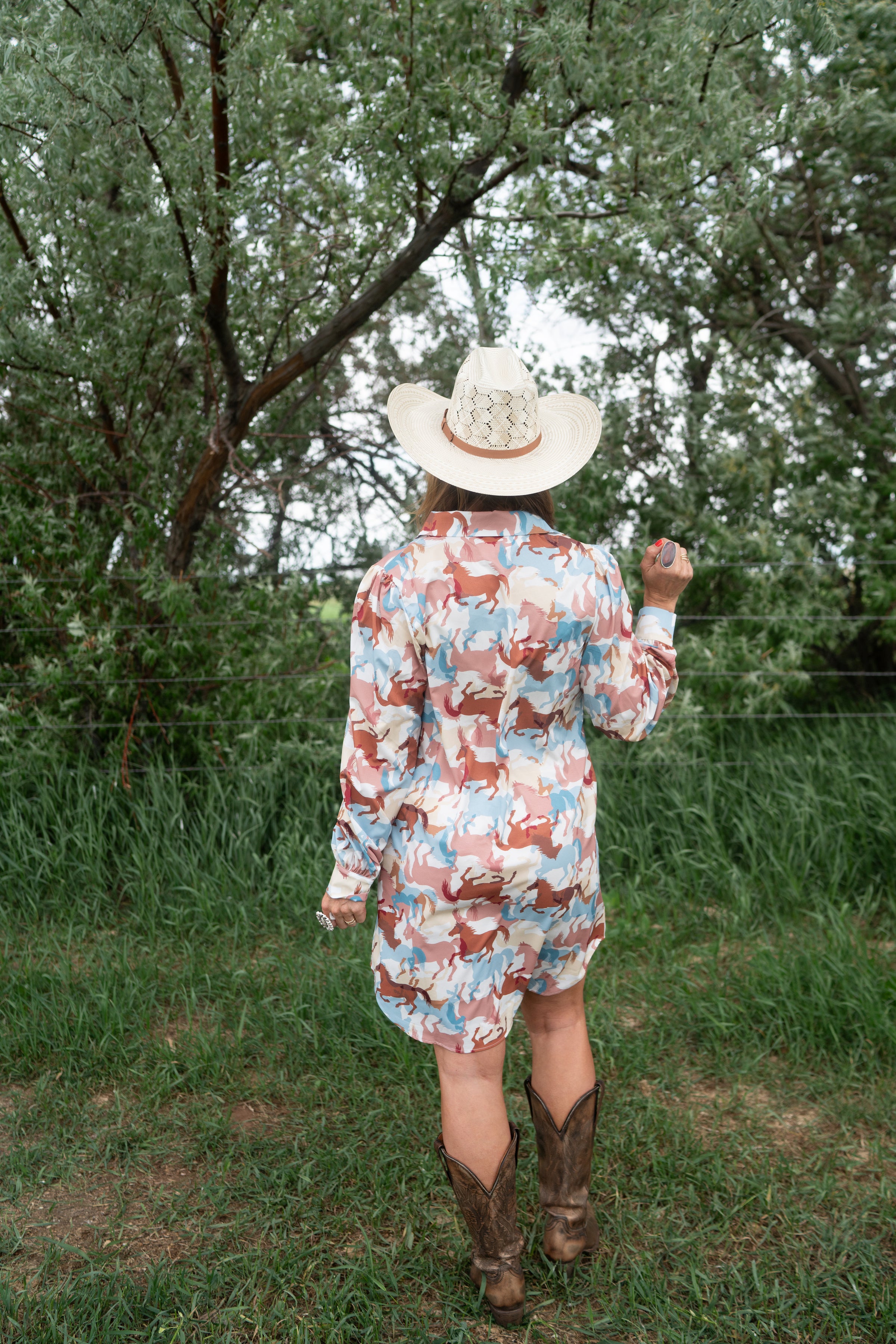 women's traditional cowgirl dress Call Me A Cowgirl Dress – Goldie Lew Jewelry