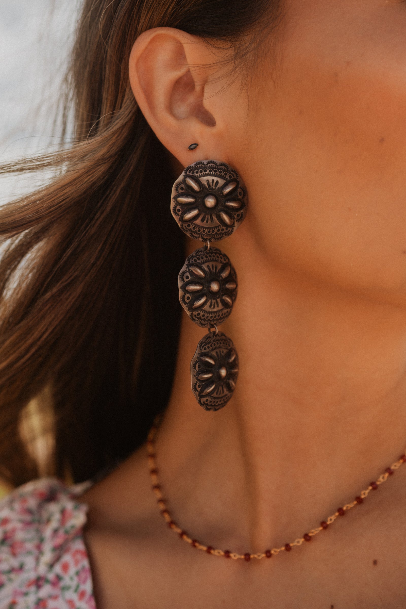 Concho Earrings #22 - FINAL SALE