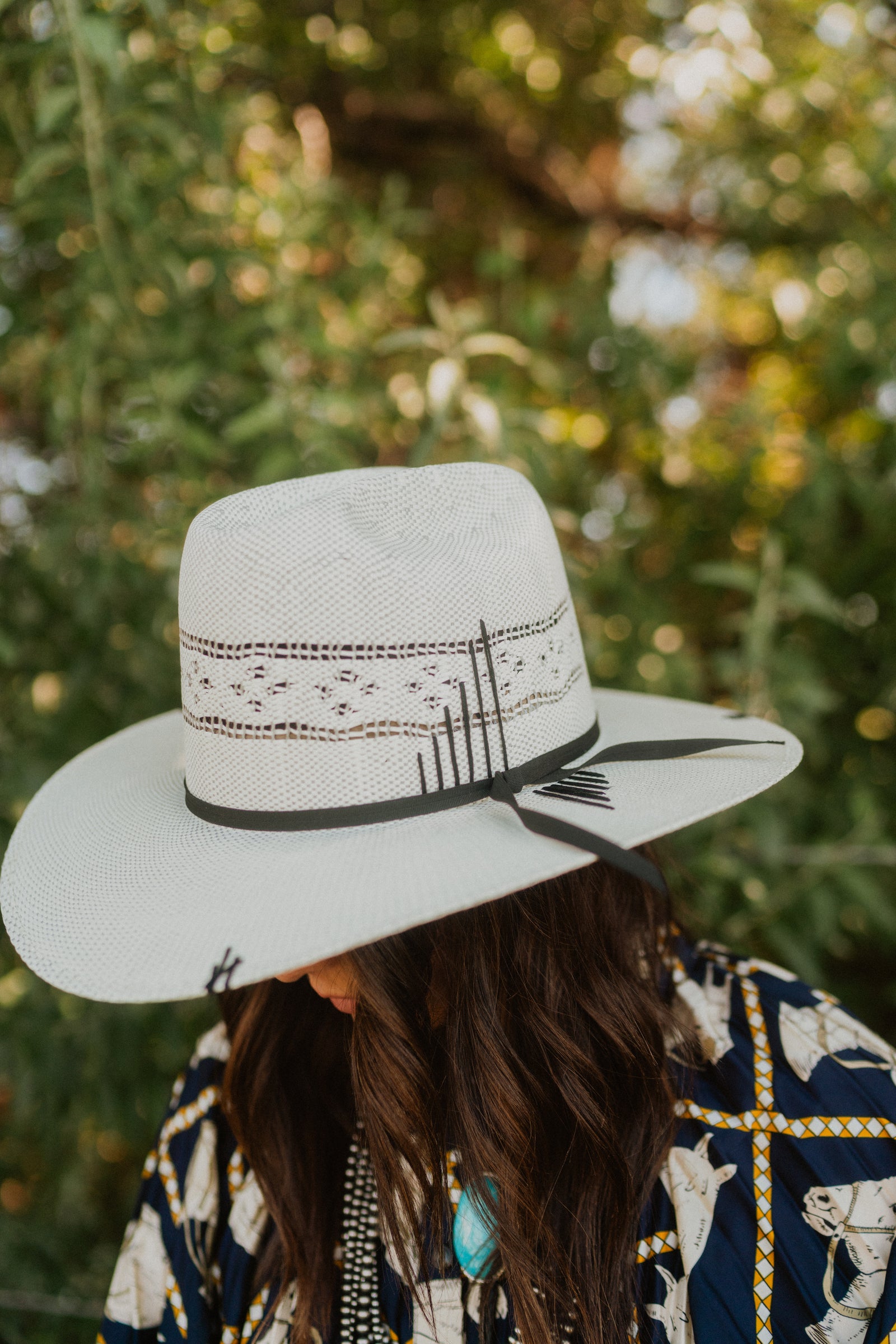 Tennessee Straw Hat | Embroidery