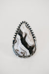 Henson Ring | Zebra Calcite