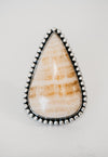 Betsy Ring | Honeycomb Calcite