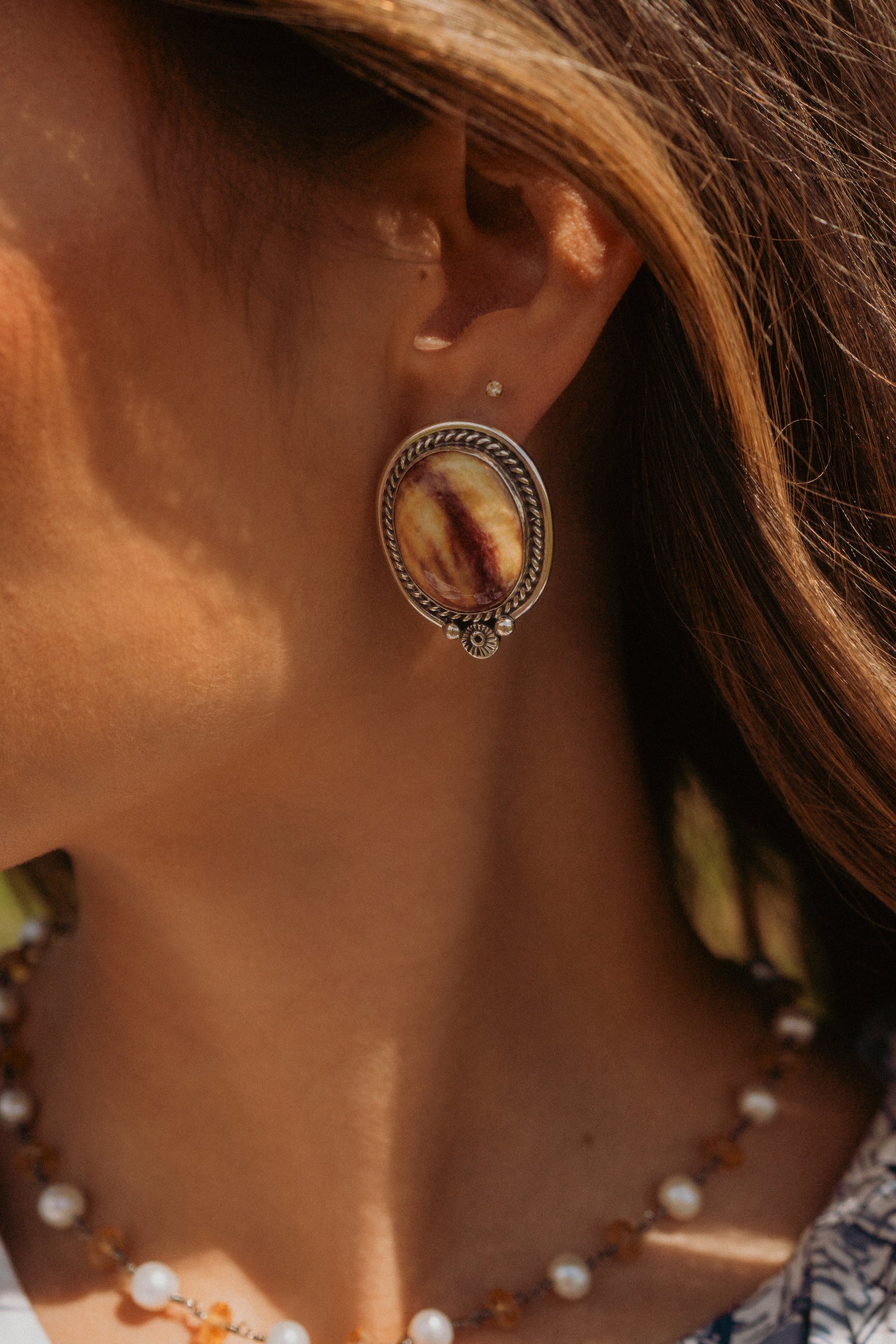 Ayelin Earrings | Spiny Oyster