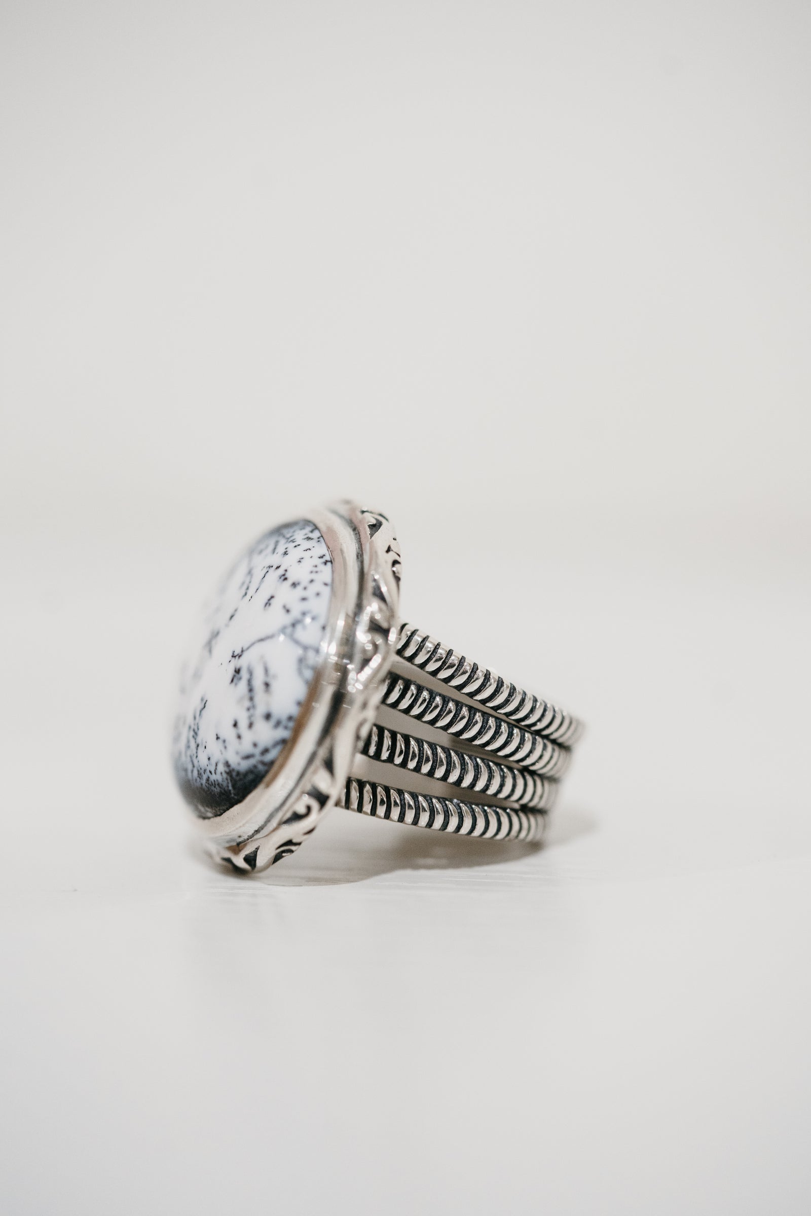 Kaia Ring | Dendritic Opal