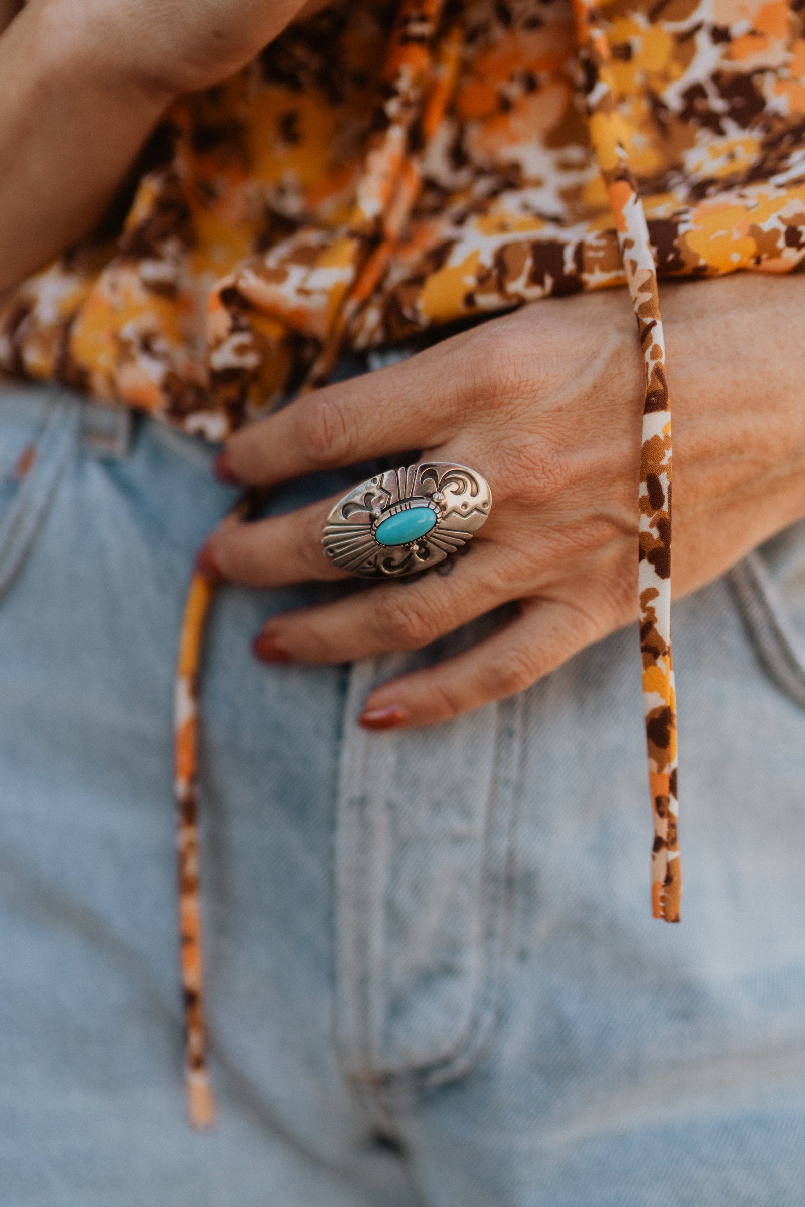 Houston Ring | Turquoise