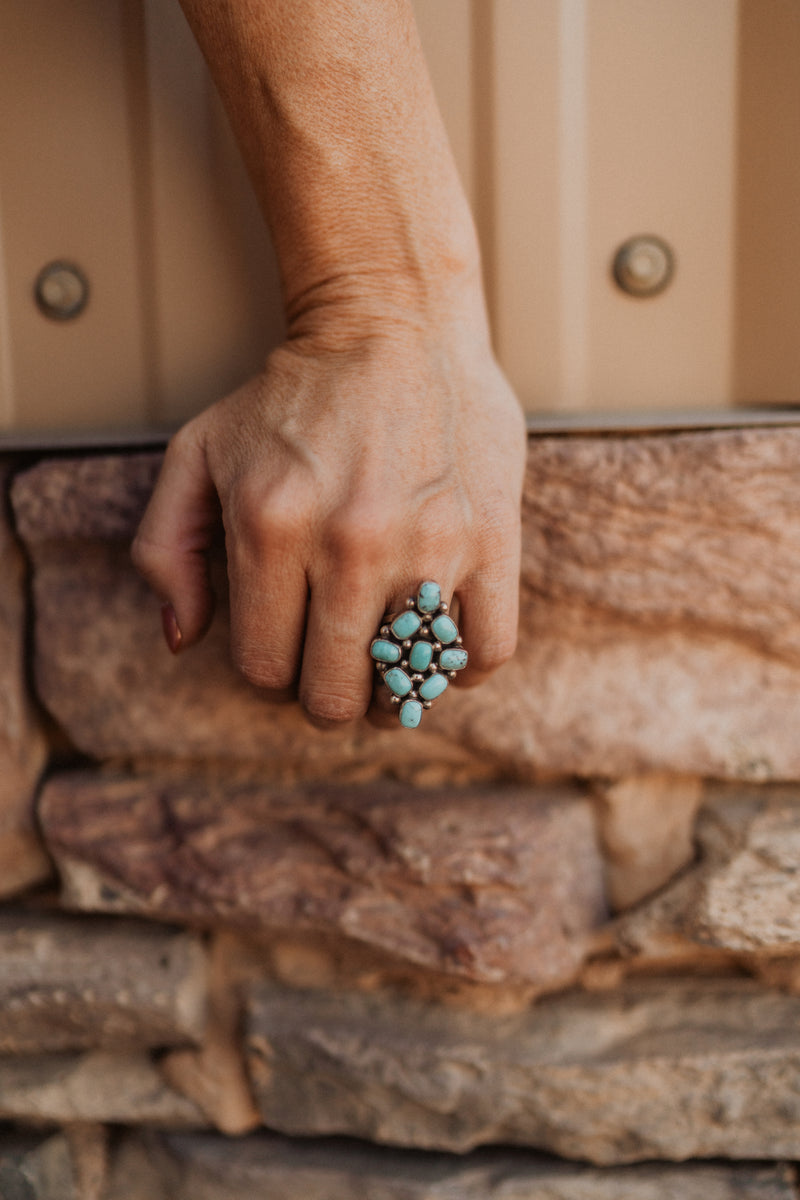 Lottie Ring | Turquoise - FINAL SALE