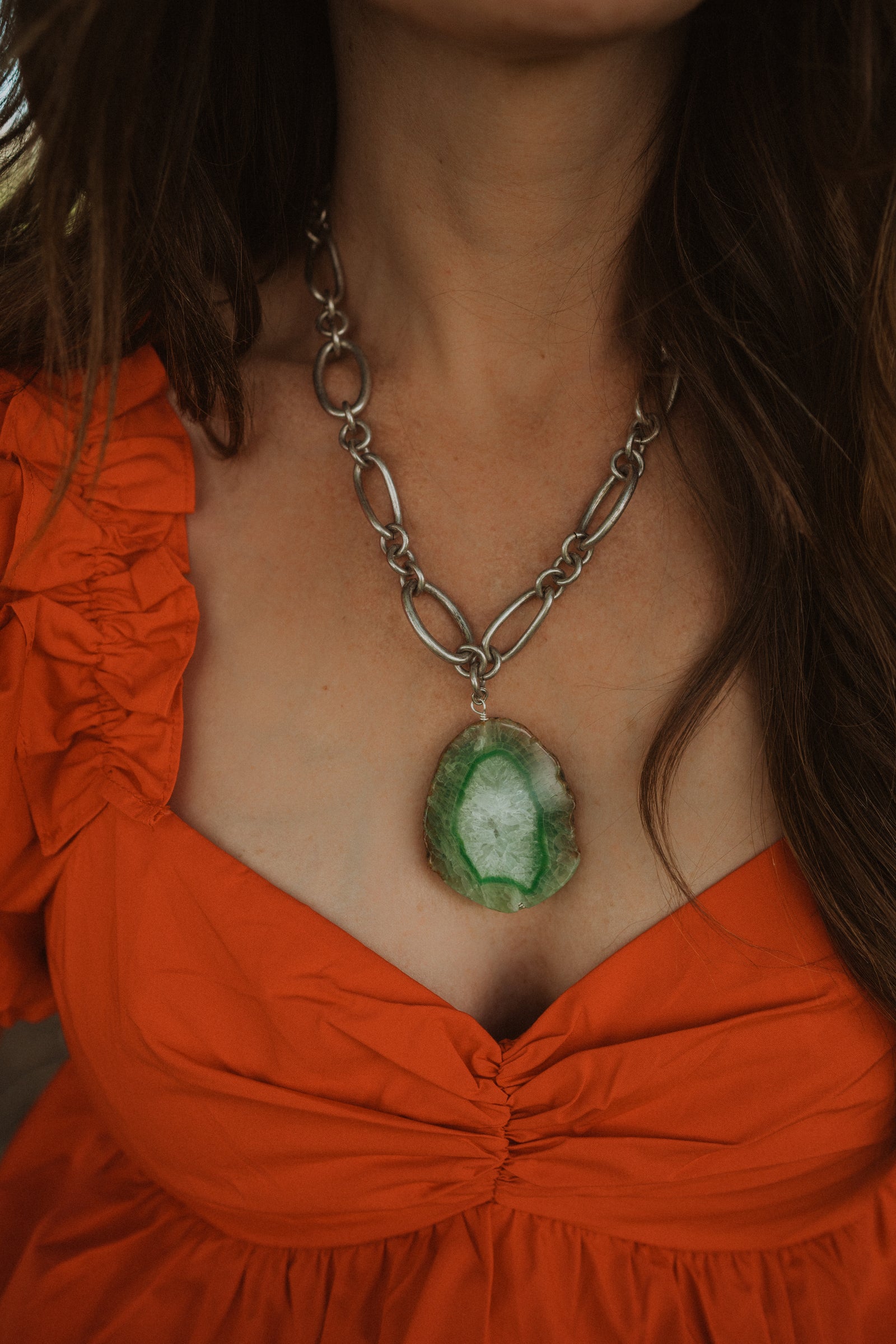 Kaley Necklace | Green
