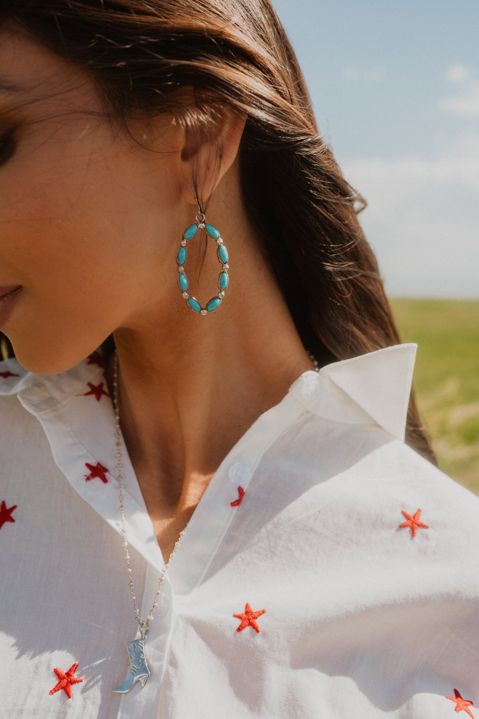 Dallas Earrings | Turquoise