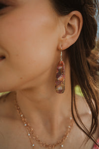 Evangeline Earrings | #1 | Pink Turquoise