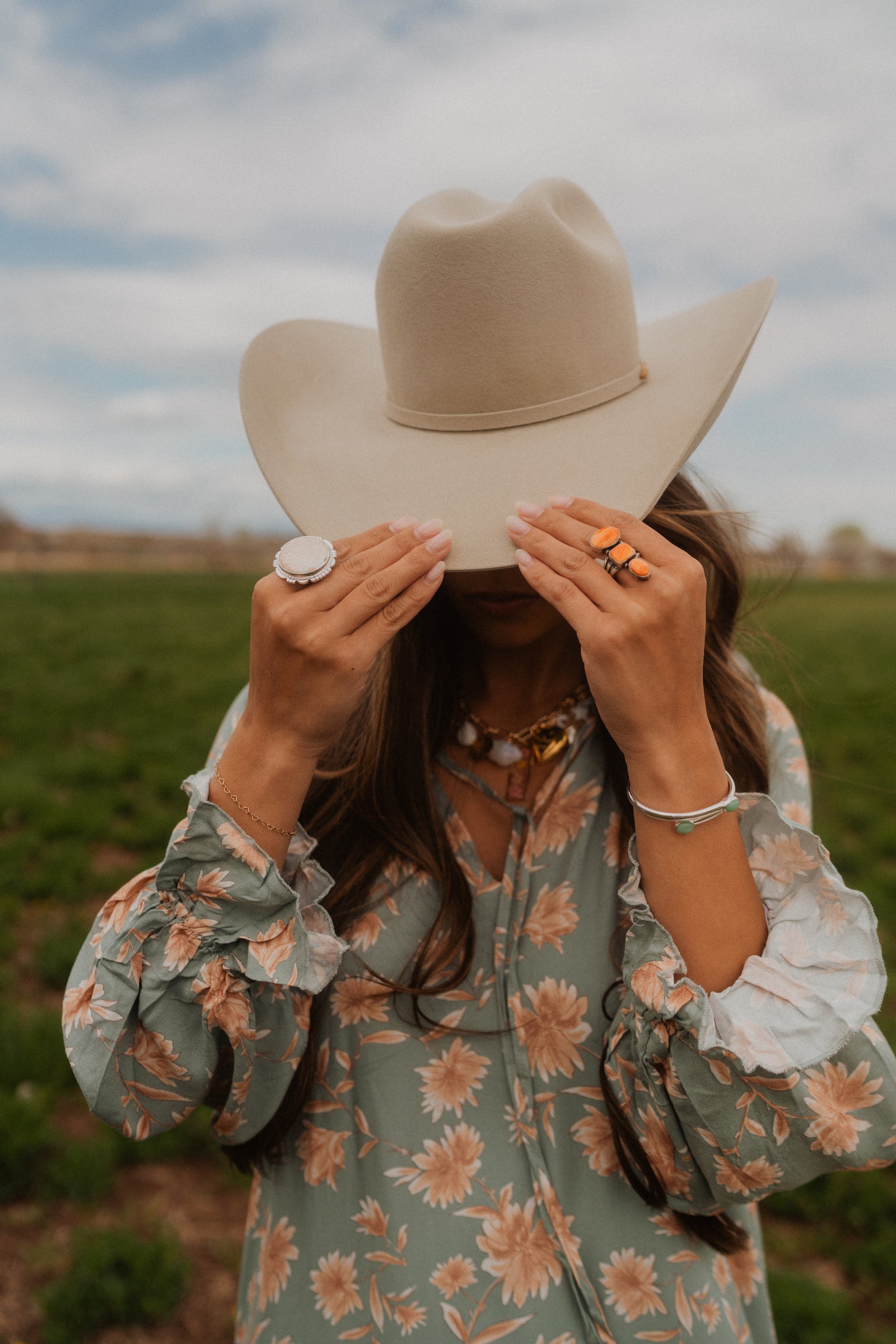 Xenia Ring | Pink Scolecite