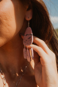 Capri Earrings | Pink - FINAL SALE