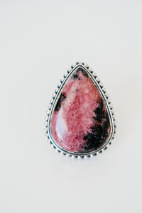 Betsy Ring | Pink Rhodonite