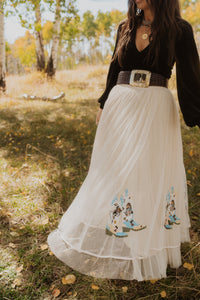 Cowgirl Boots Skirt