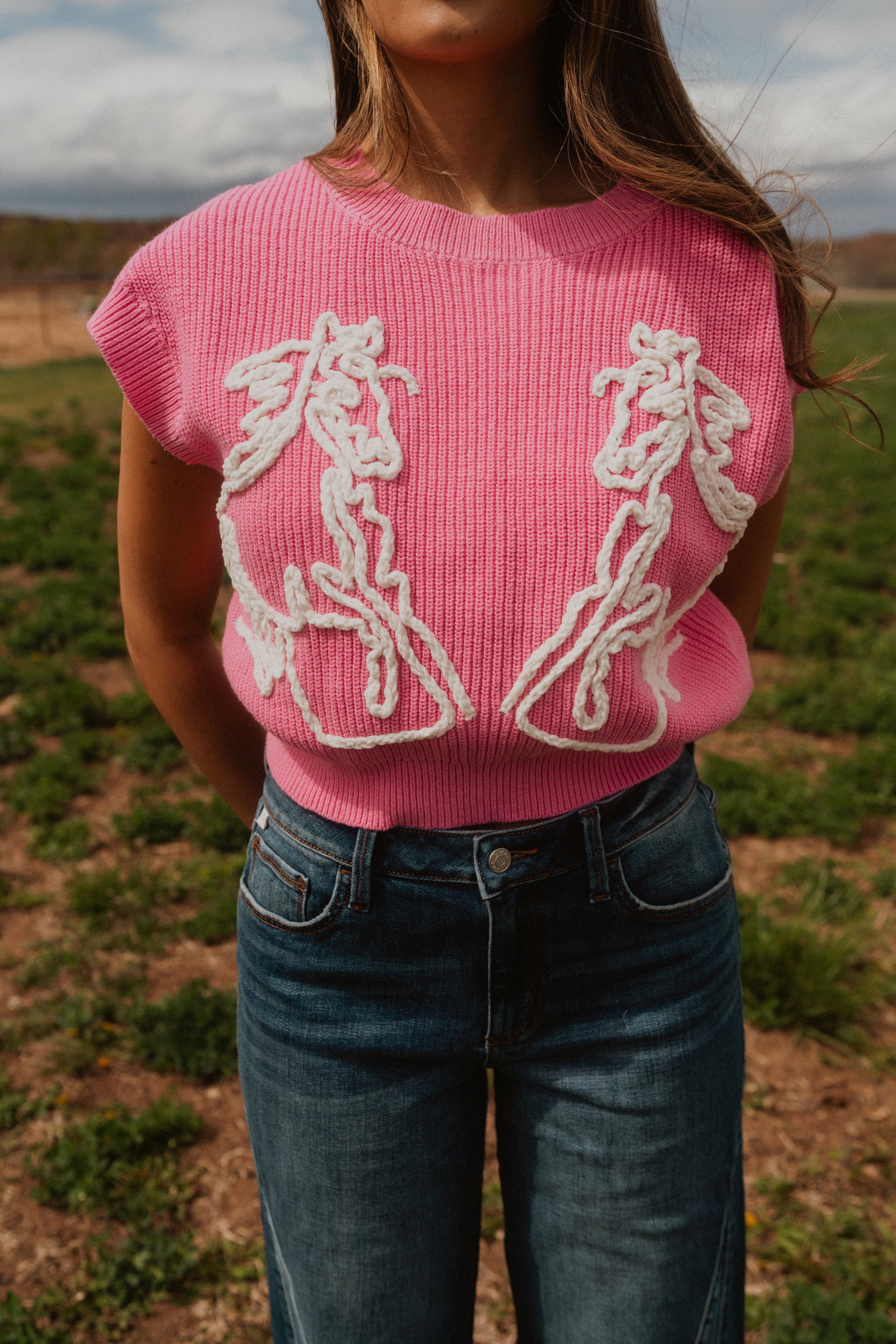 Pink Pony Sweater