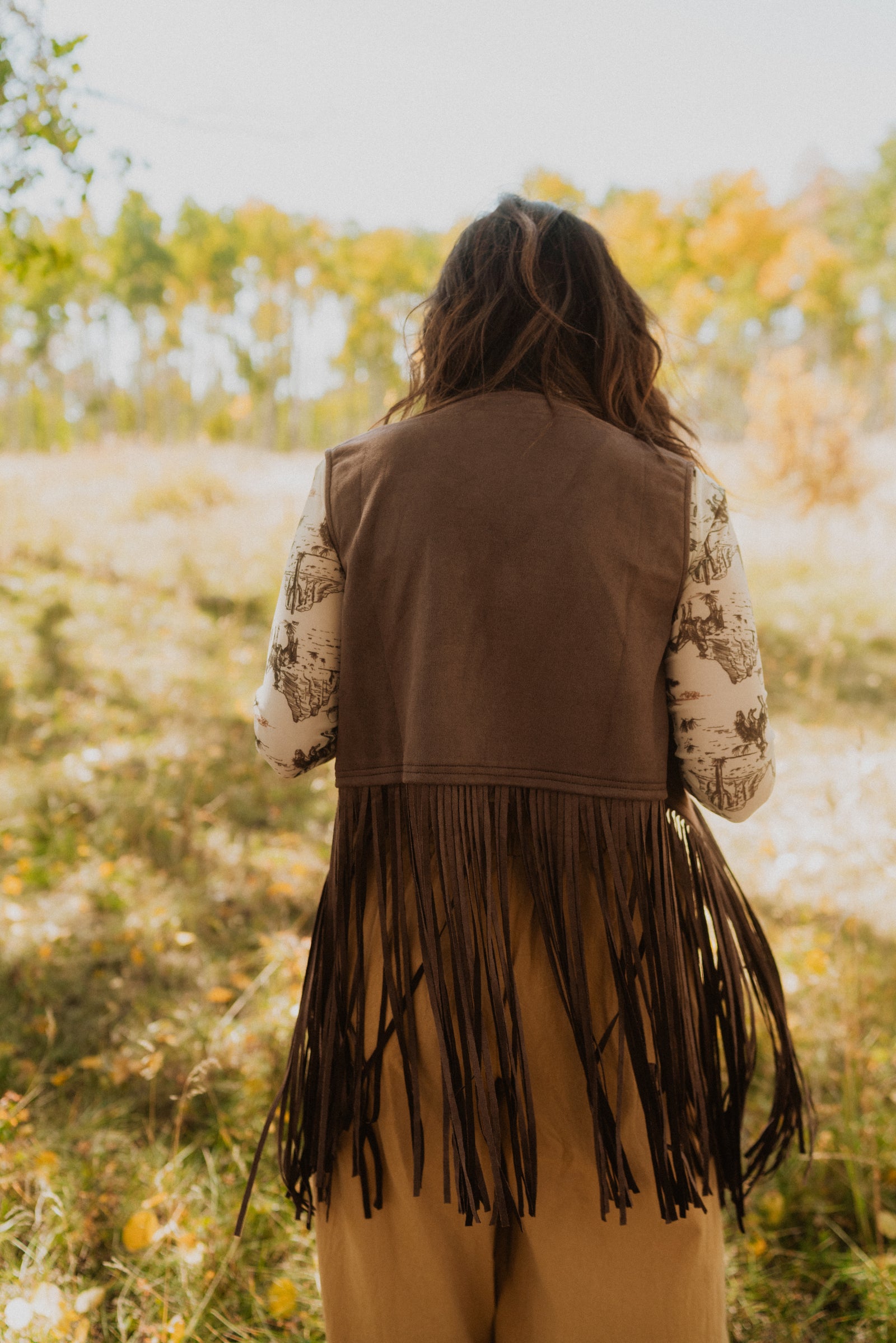 Bronx Fringe Vest