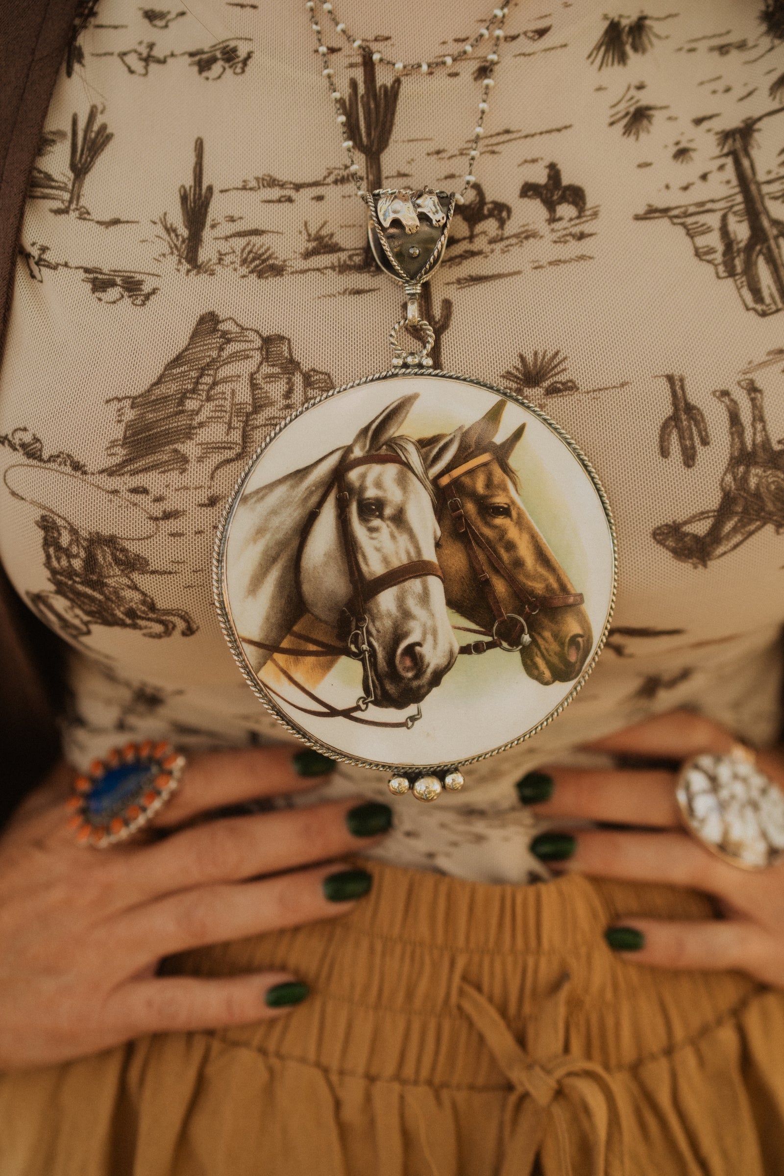 Wild Horses Necklace - FINAL SALE