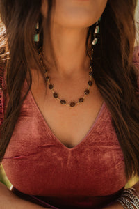 Jorry Necklace | Smoky Quartz