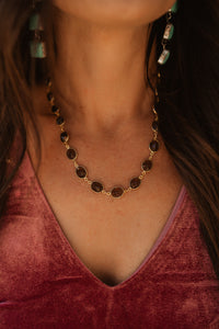 Jorry Necklace | Smoky Quartz