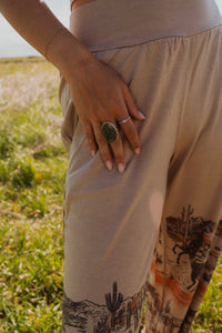 Belen Ring | Green Moss