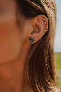 Holy Floral Studs