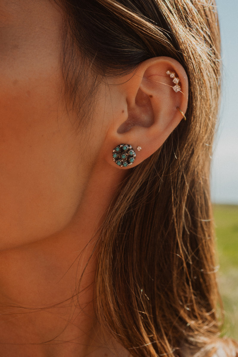 Holy Floral Studs