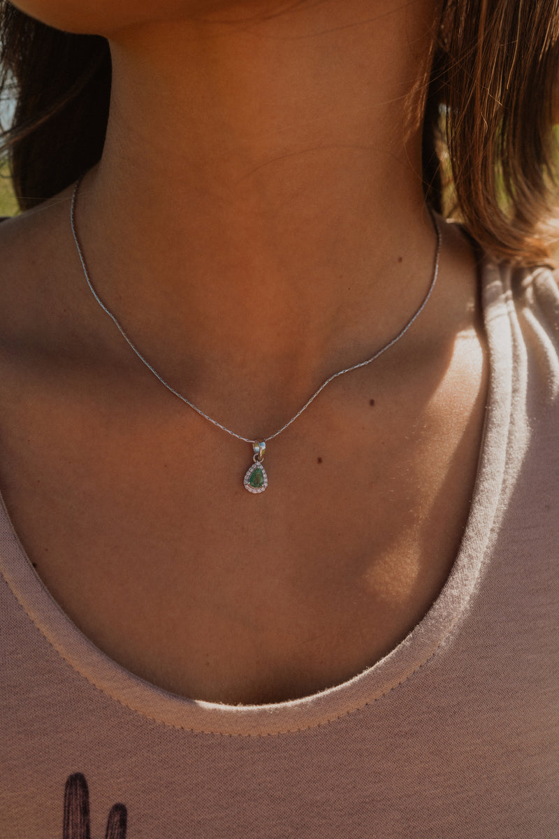 Prettiest Green Necklace | Emerald - FINAL SALE