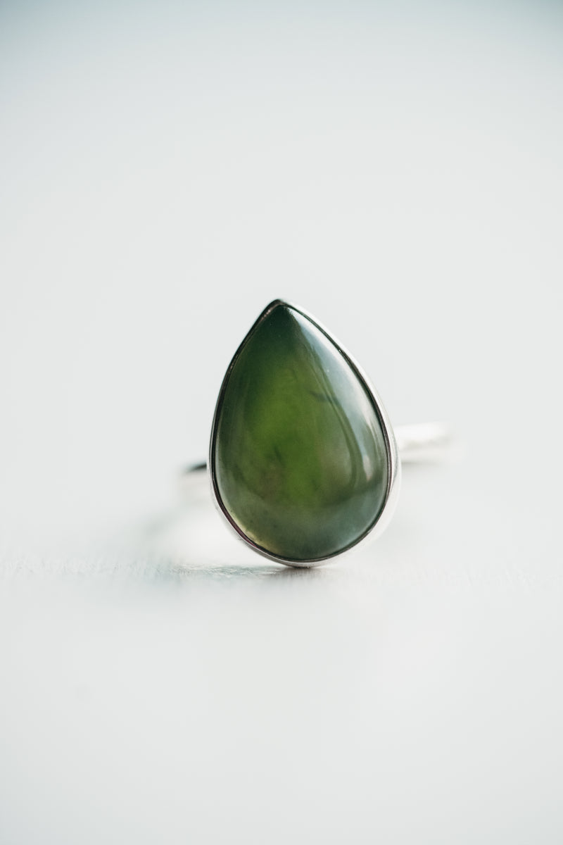 Lanor Ring | Nephrite Jade