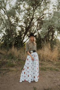 Western Graphic Pants