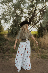 Western Graphic Pants