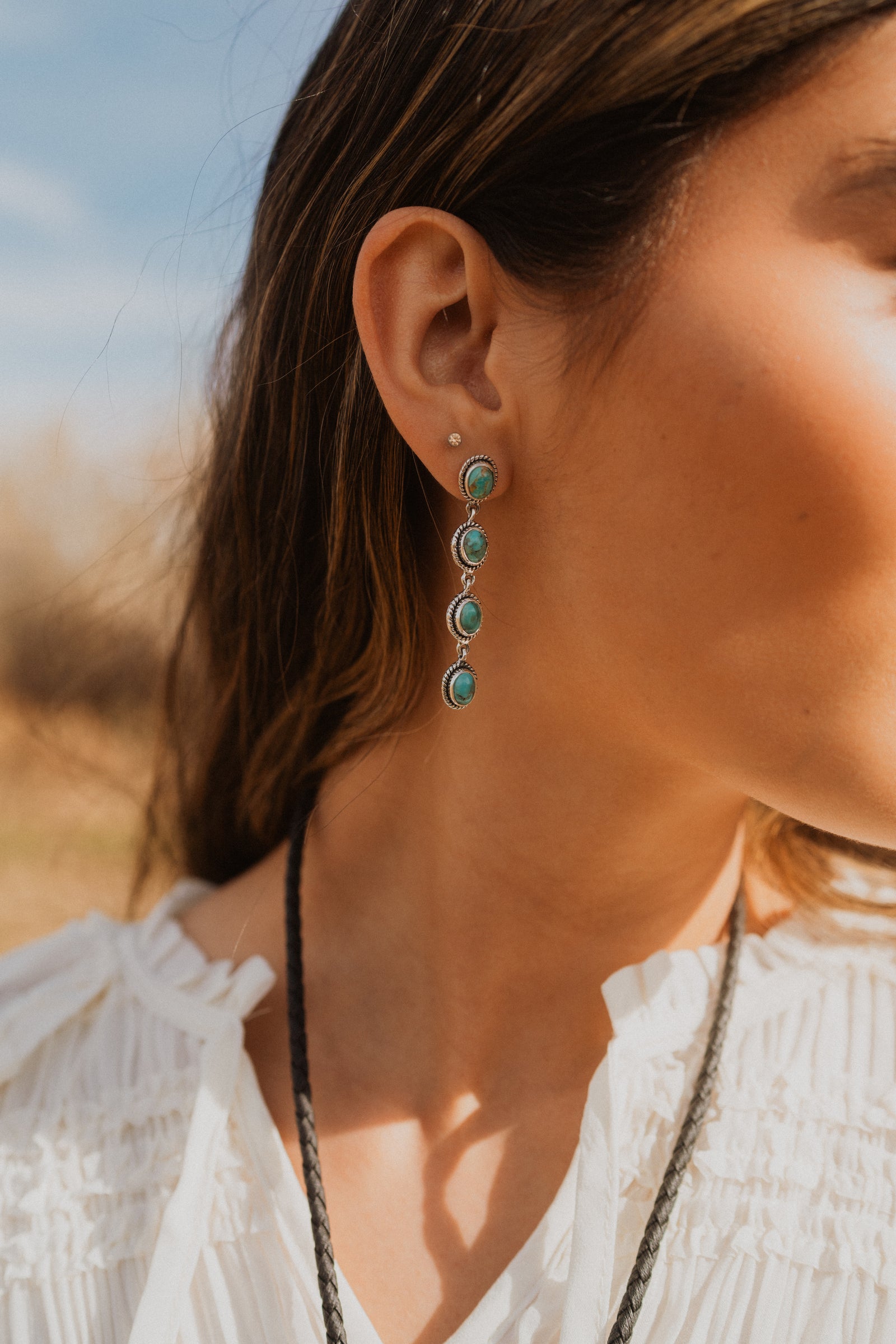 Shelly Earrings | Turquoise