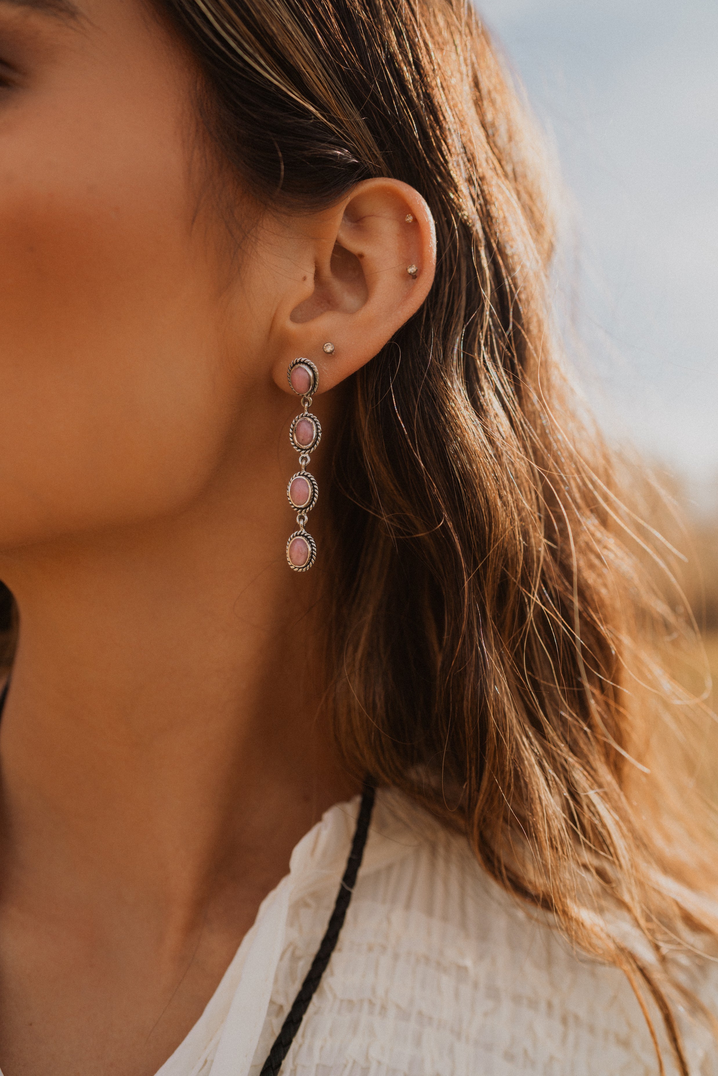 Petalite earrings on sale