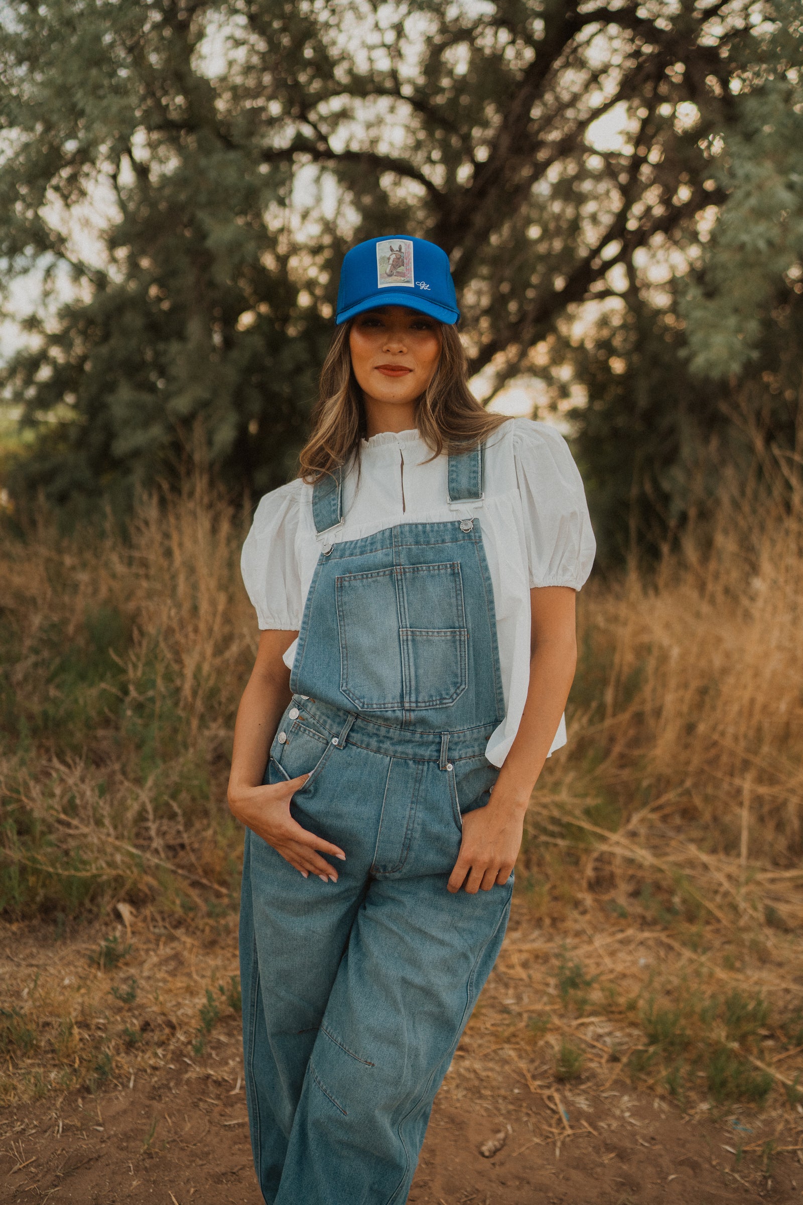 Carlotta Denim Overalls