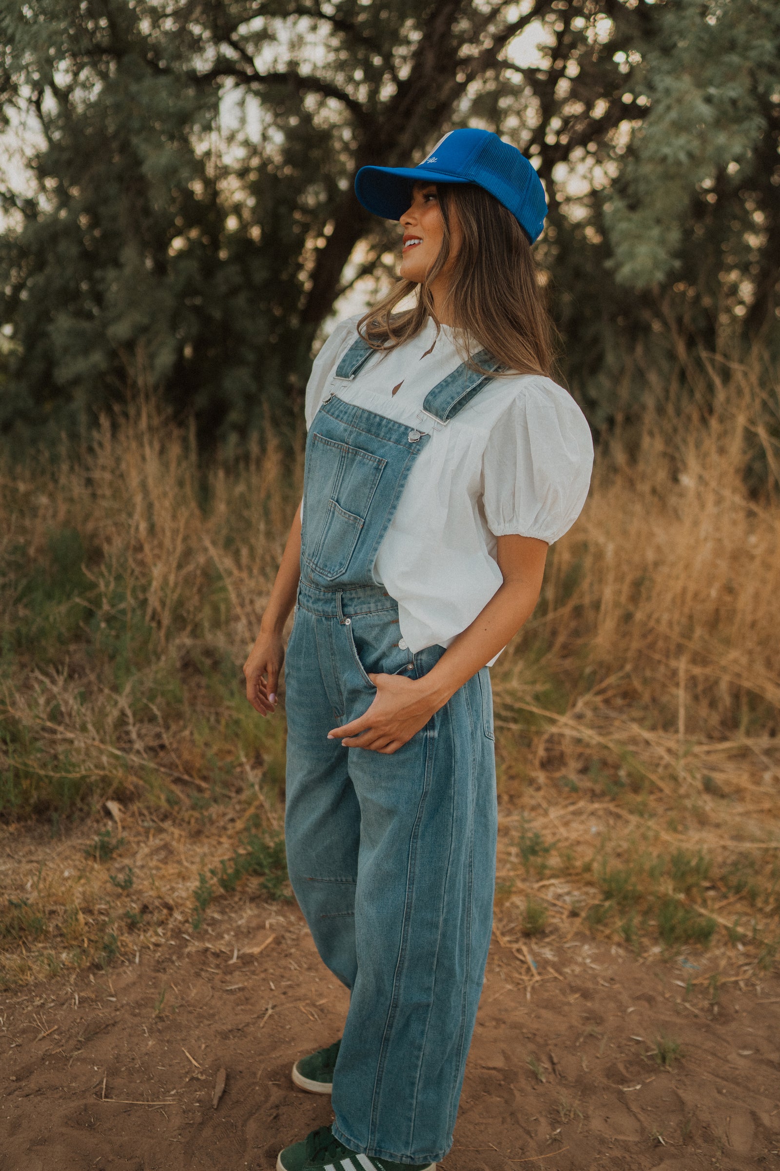 Carlotta Denim Overalls