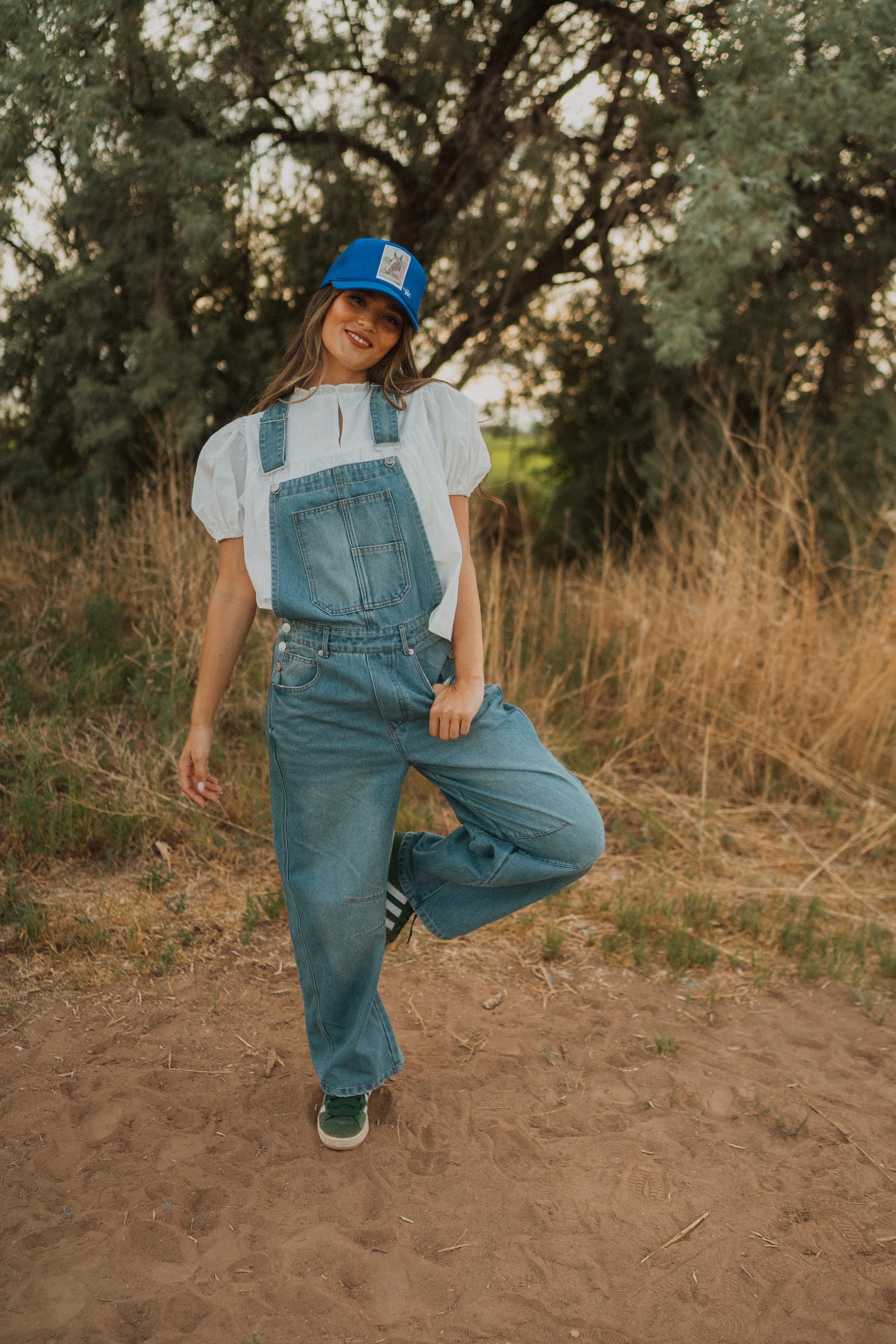 Carlotta Denim Overalls