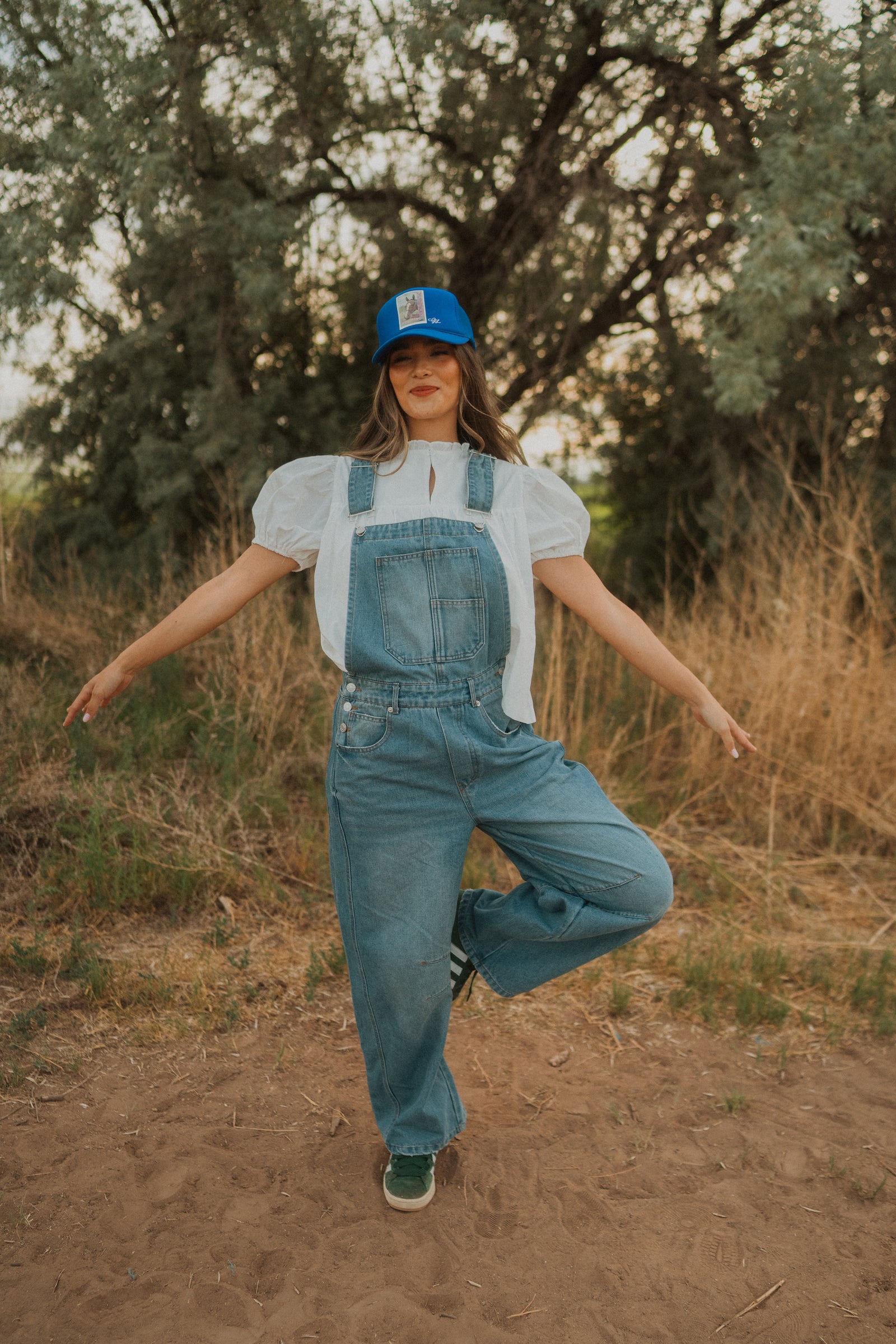 Carlotta Denim Overalls