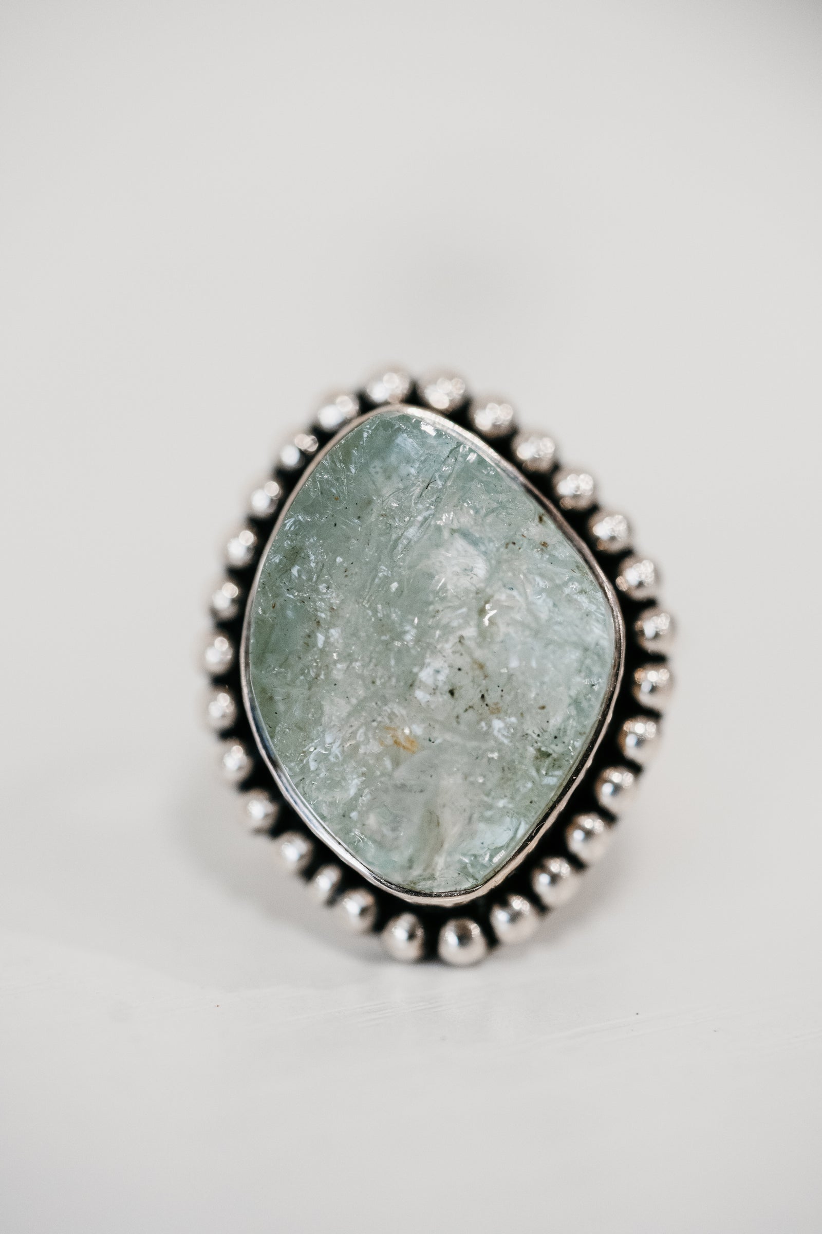 Betsy Ring | Rough Aquamarine