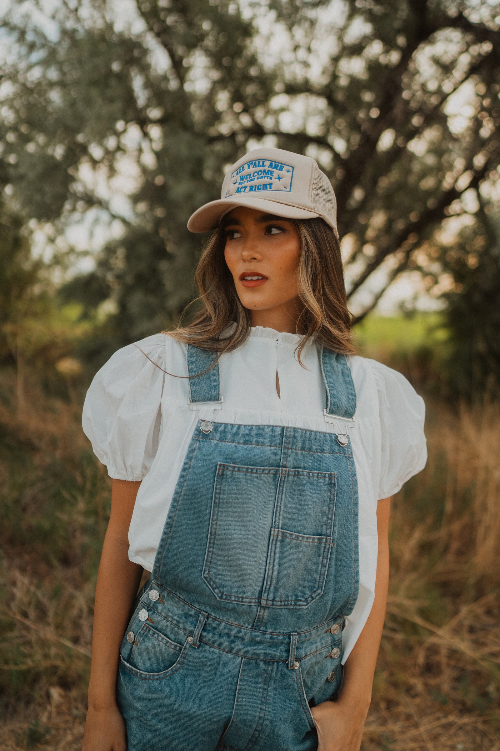 Carlotta Denim Overalls