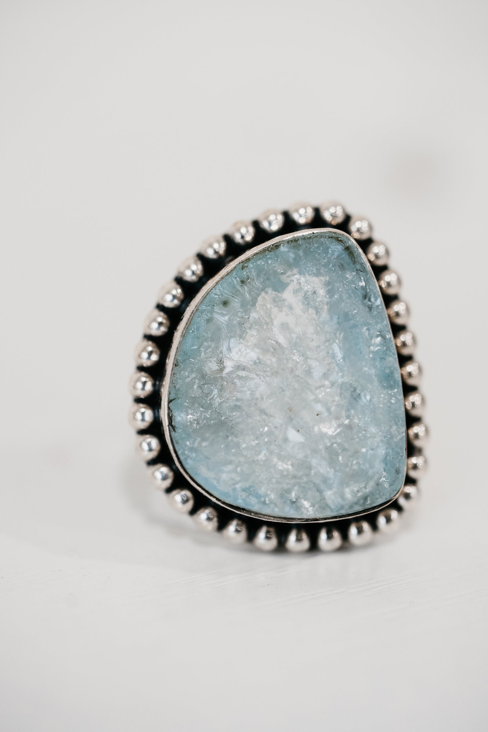 Betsy Ring | Rough Aquamarine