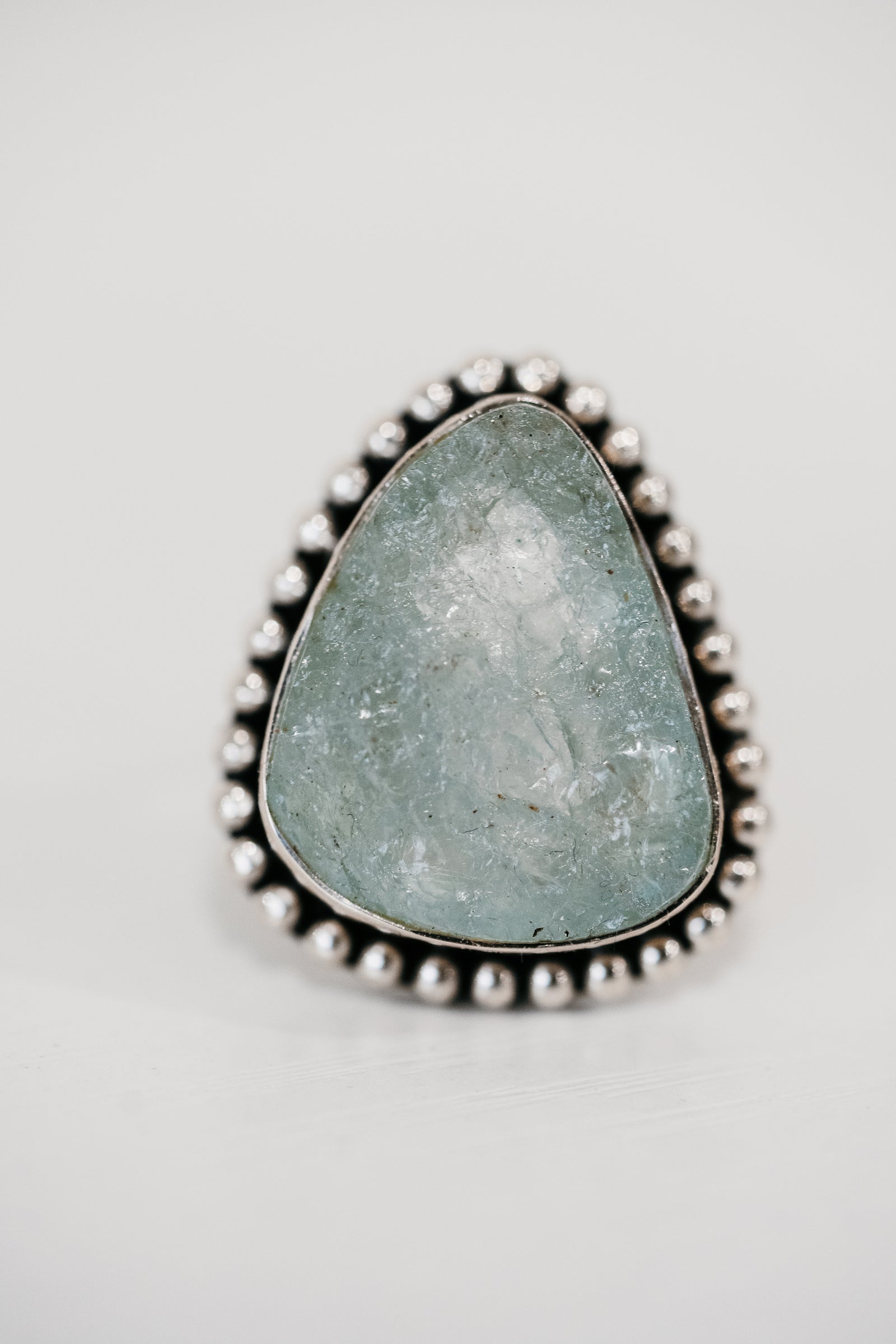 Betsy Ring | Rough Aquamarine