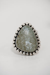 Betsy Ring | Rough Aquamarine