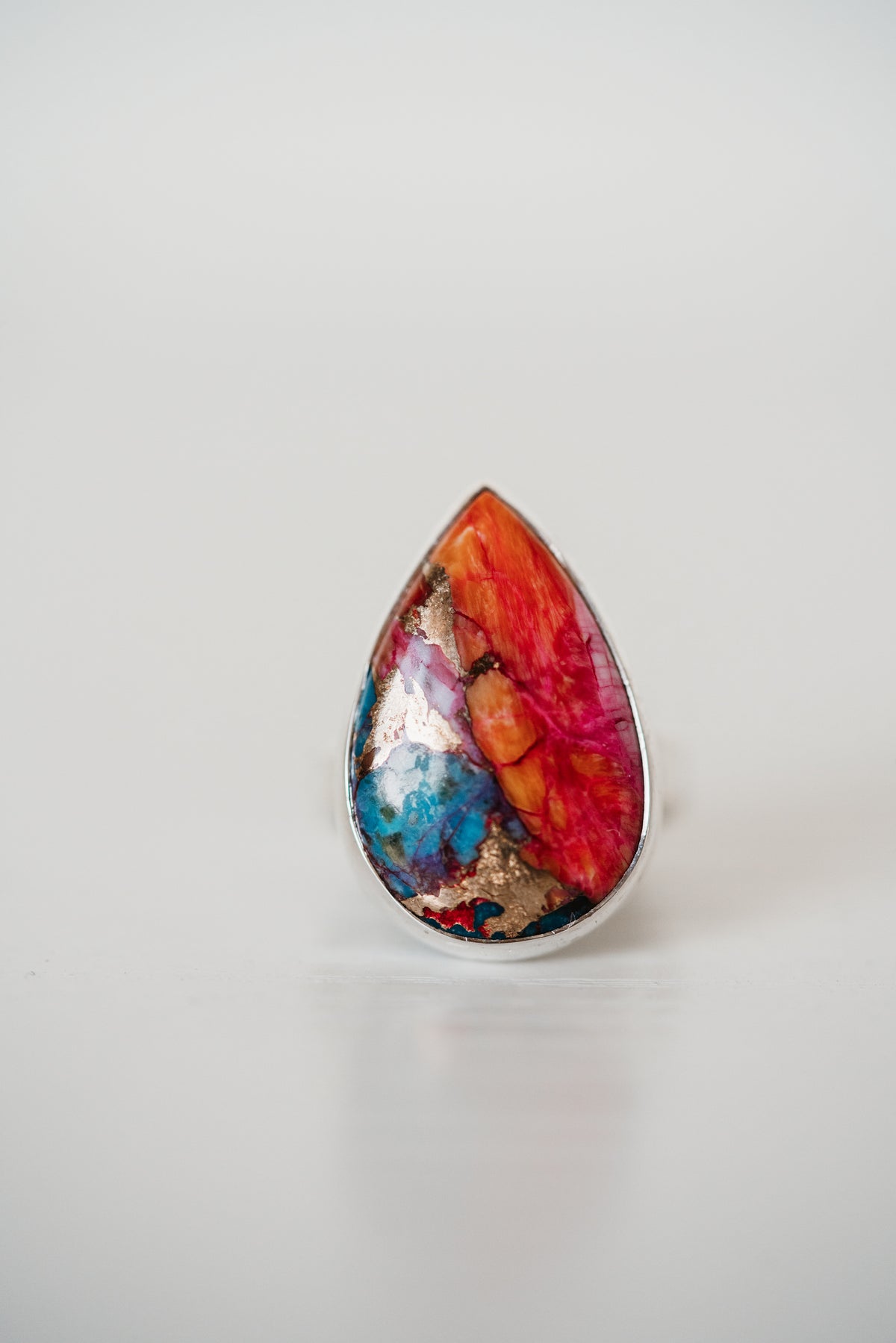 Gabi Rind Gabi Ring | Pink Turquoise – Goldie Lew Jewelry