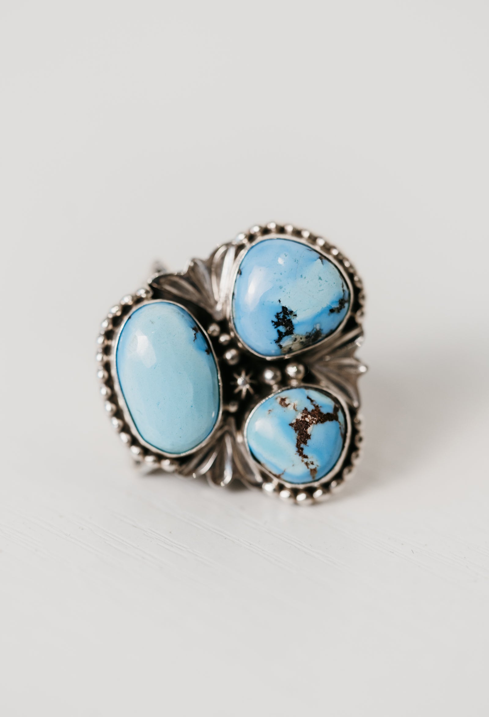Minerva Ring | Golden Hill Turquoise