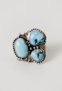 Minerva Ring | Golden Hill Turquoise