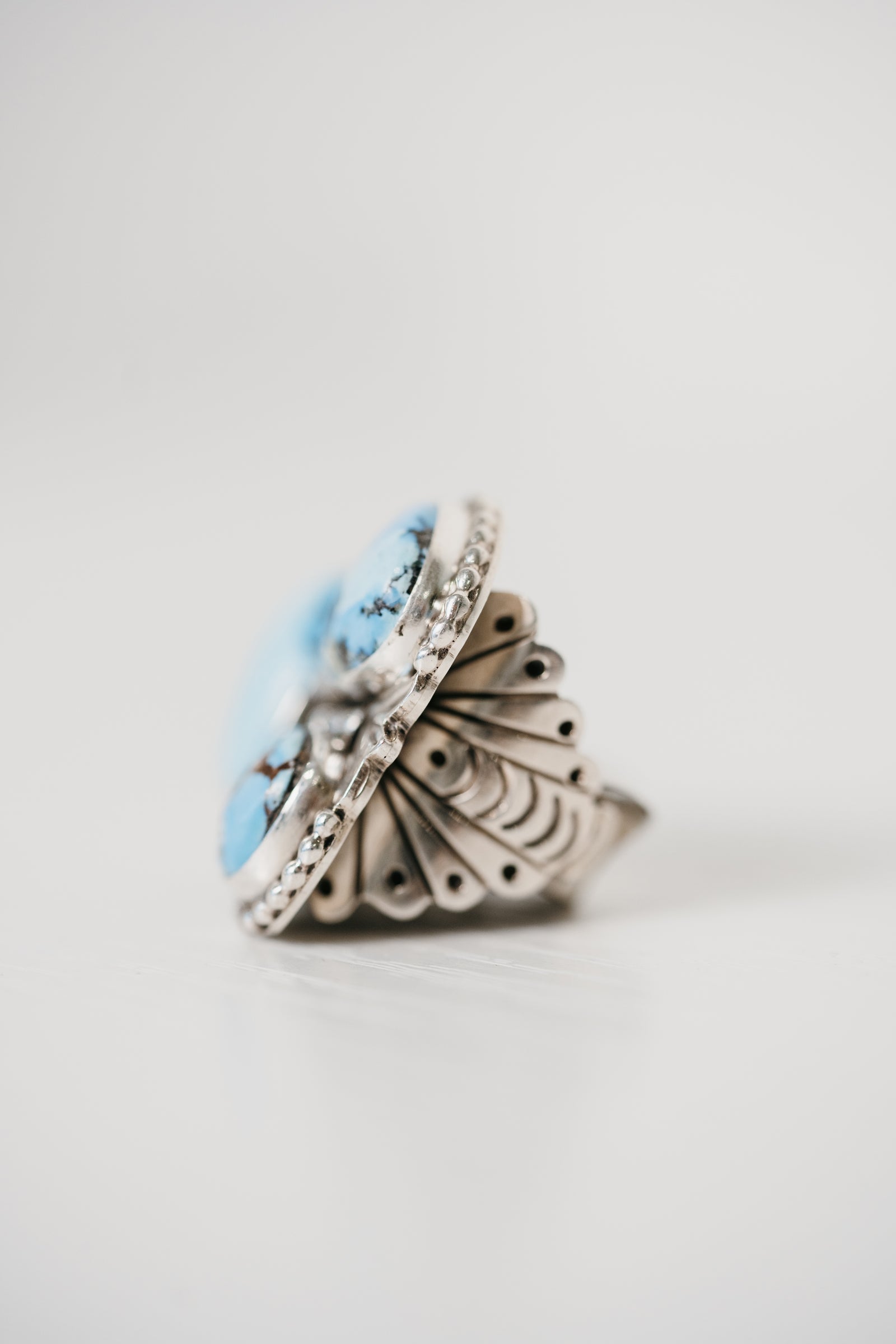 Minerva Ring | Golden Hill Turquoise
