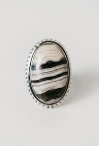 Acosta Ring | Zebra Jasper