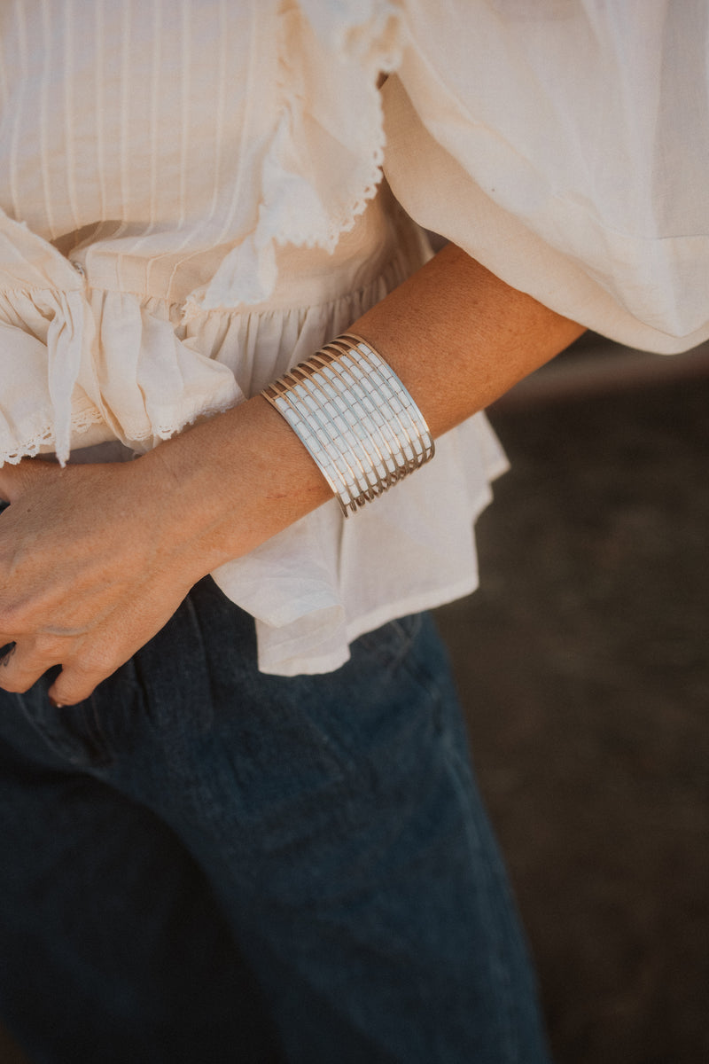 Wilda Cuff | White Opal