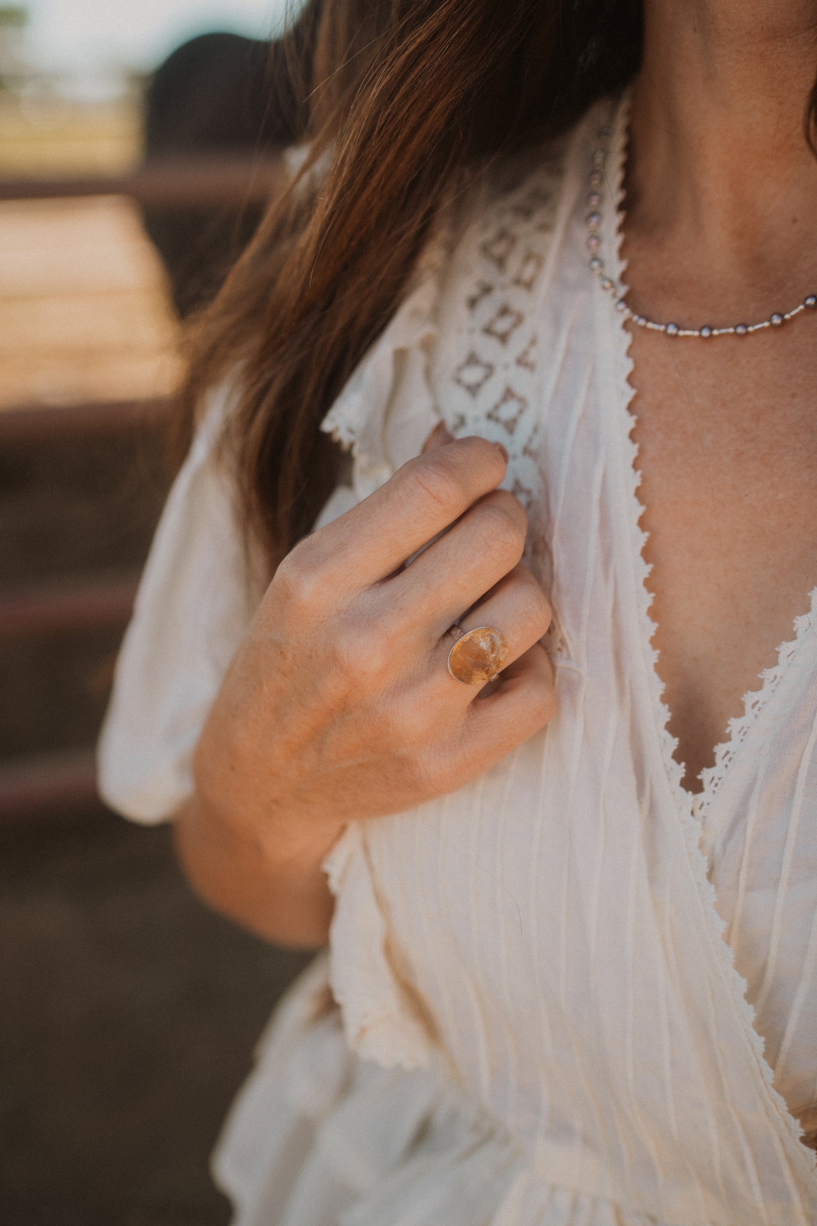 Ximena Ring | Gold Citrine