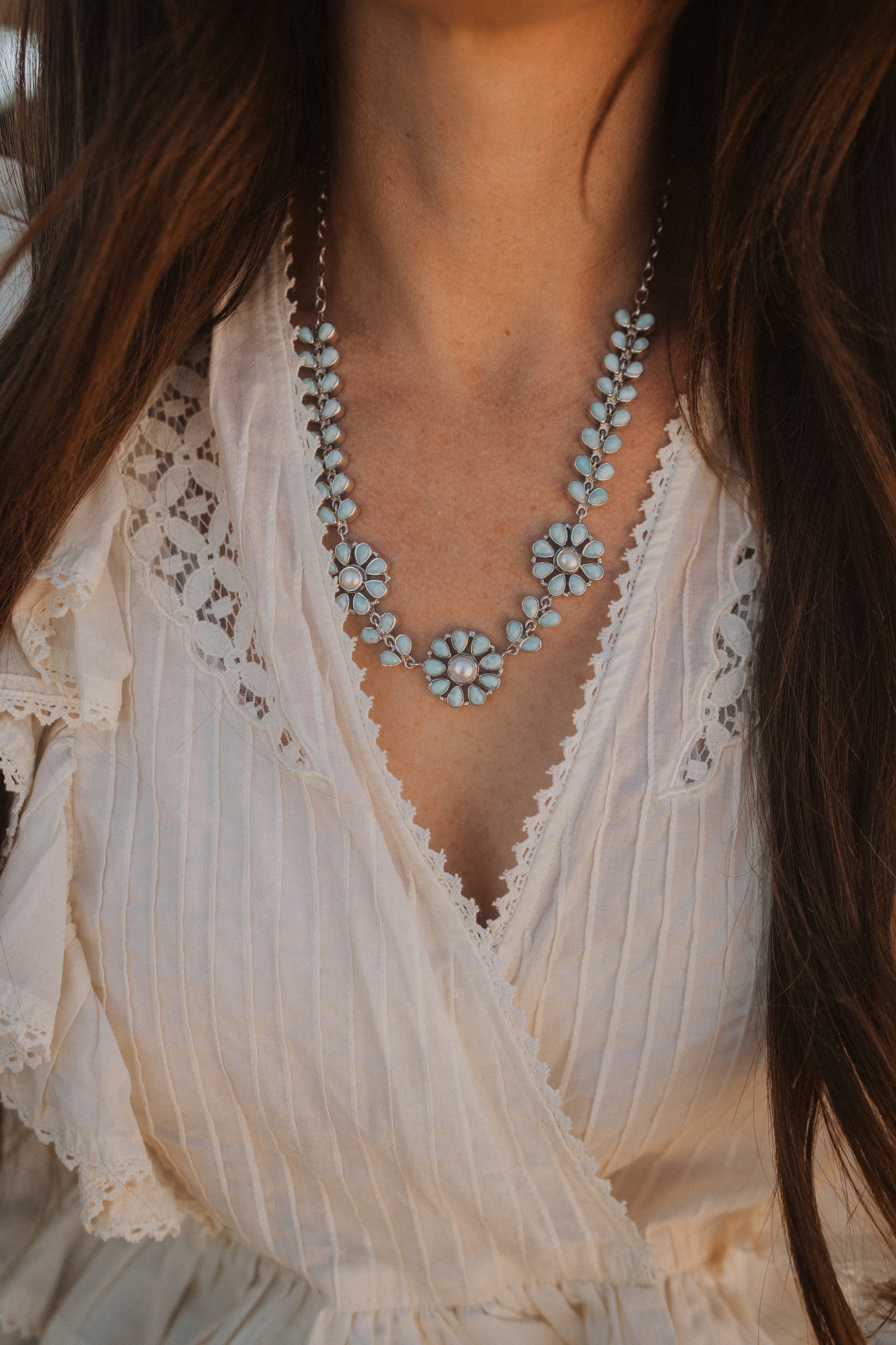 Coastline Necklace | Larimar