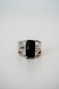 Abbie Ring | Black Onyx